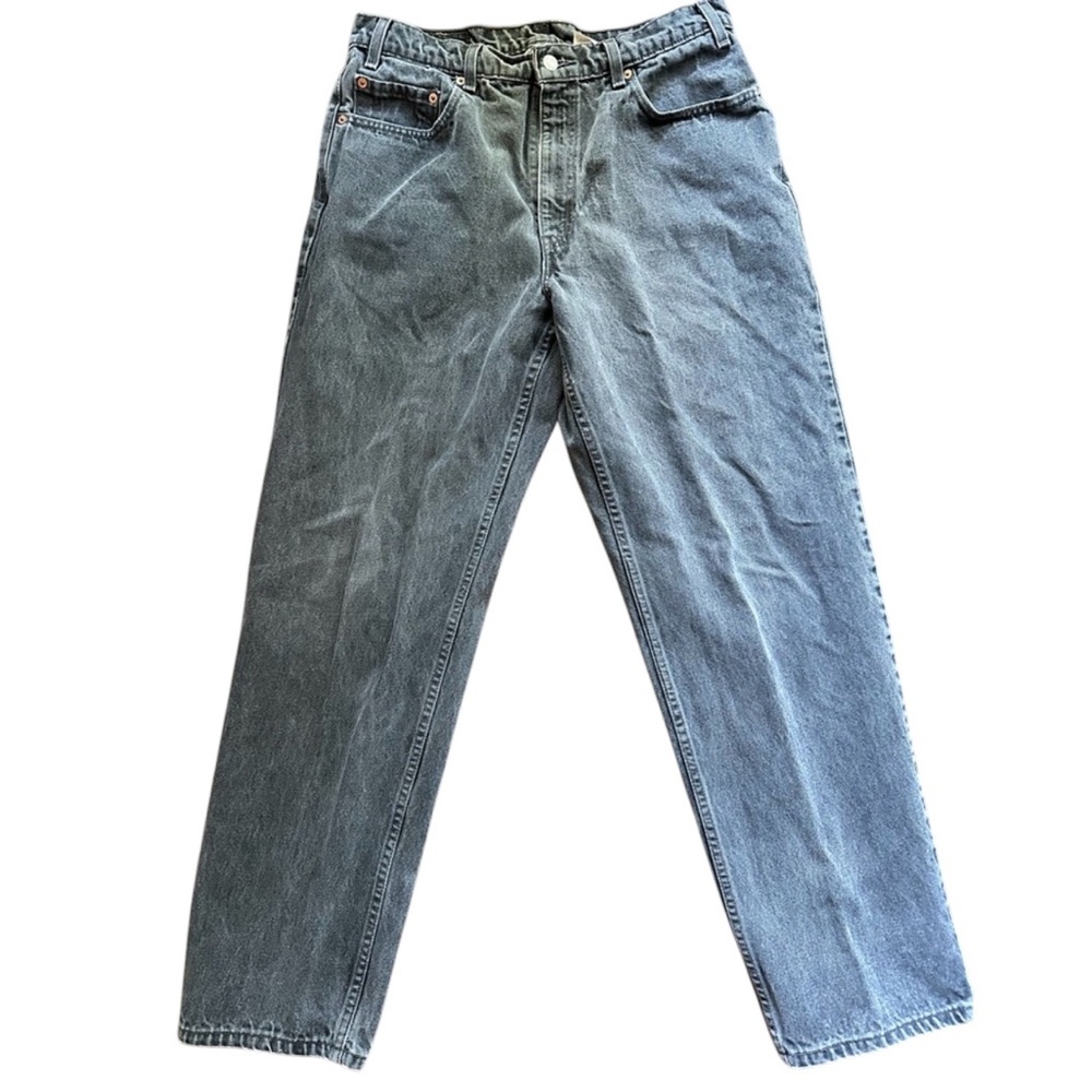 Levi’s Relaxed Fit red Tab Vintage Black Wash 550 Jeans